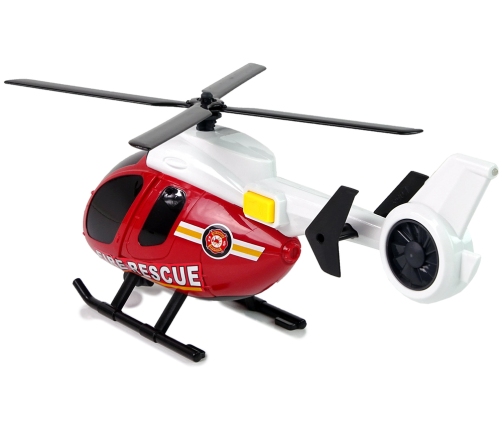 Helicopter Auto Fire Brigade Vehicle Set Sound