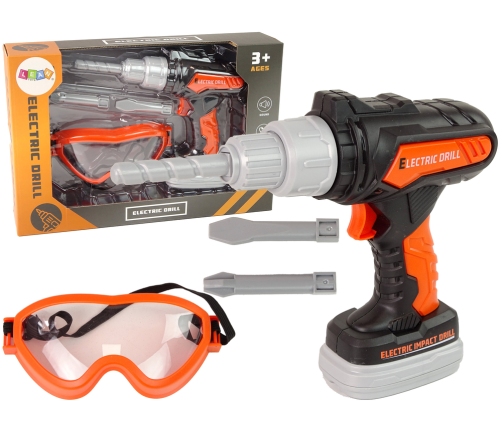 Children's Drill Driver Battery Drills Safety Glasses