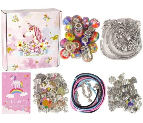 DIY Charms Unicorn Bracelet Making Kit