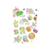 Diamond Embroidery Sticker Set Animals Garden Rainbow Mosaic