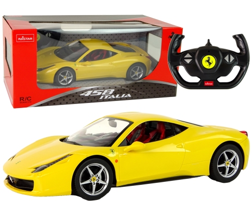 Car R/C Ferrari Italia 1:14 Rastar Yellow