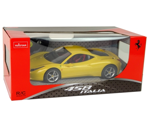 Car R/C Ferrari Italia 1:14 Rastar Yellow