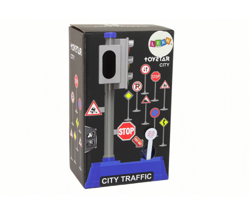 Set of Road Signs Lights Sounds 23 cm