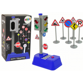 Set of Road Signs Lights Sounds 23 cm