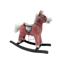 Rocking Horse 74 cm Pink Tones