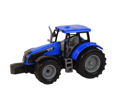 Tractor with Trailer Agricultural Vehicle Farm Blue