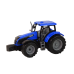 Tractor with Trailer Agricultural Vehicle Farm Blue