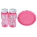 Soap Bubble Machine Soap Bubbles Electric Gun Pink