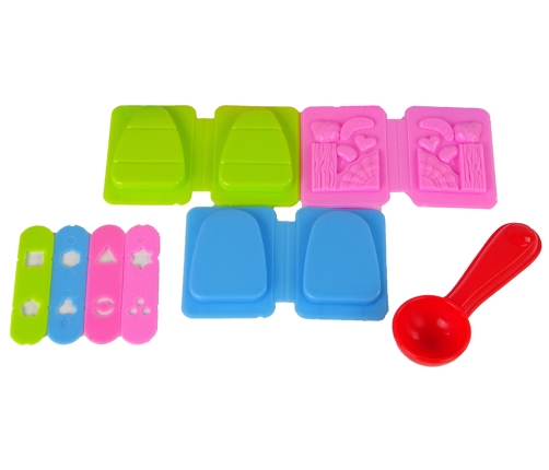 Ice Cream Double Twister Color Clay Play Dough Kit