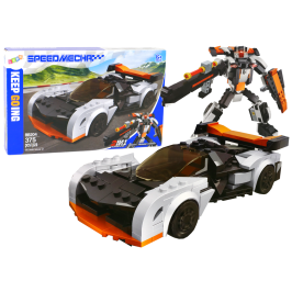 Bricks Vehicle Sports Car Robot Melcran Solus GT 375 el.