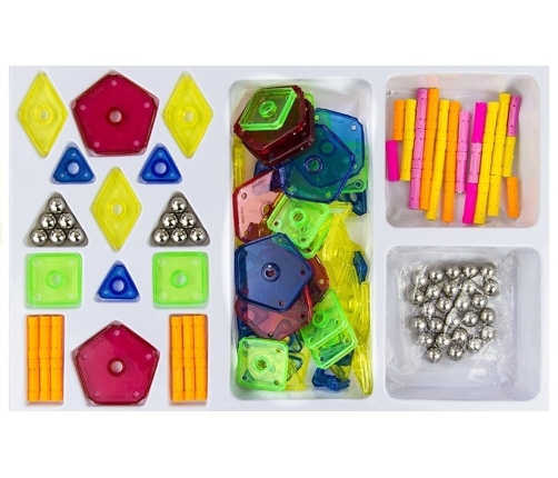 Magnetic World Series Panels 138 PCS Creative Magnetic Blocks Manual Skills Educational Toy