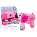 Dinosaur Pink Light Bubble Gun