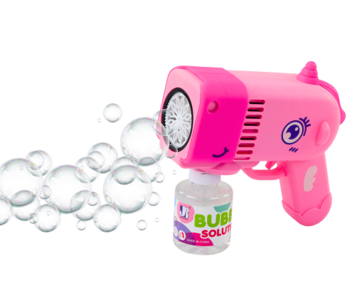 Dinosaur Pink Light Bubble Gun