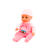 Baby Doll In Pink Pajamas Peeing Bottle Pacifier Sounds