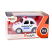 Classic Police Car 1:38 Drive Lights Sounds White