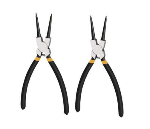 Set of Circlip Pliers Bent Straight 4pcs.