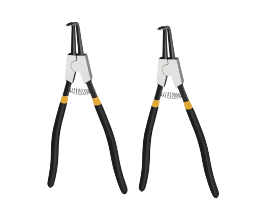 Set of Circlip Pliers Bent Straight 4pcs.