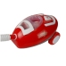 Large Battery Operated Vacuum Cleaner with Sound Red and White