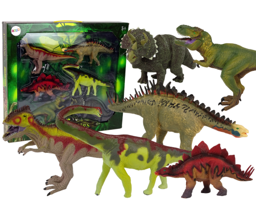 Huge Dinosaur Set of 6 pieces Large Figures Prehistoric