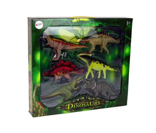 Huge Dinosaur Set of 6 pieces Large Figures Prehistoric