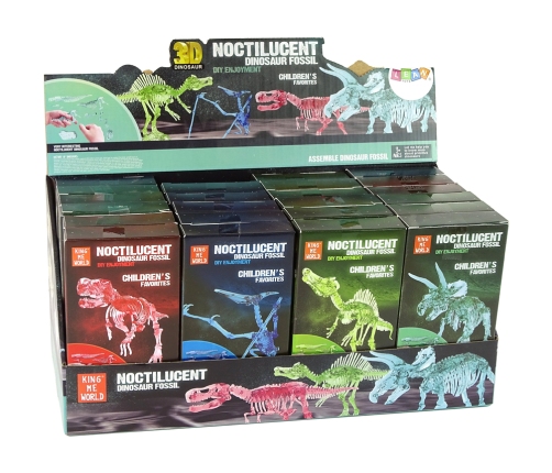 Luminous Assembleable Dinosaur Skeleton