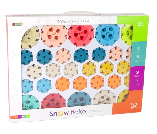 Snowflake Construction Blocks 120 Elements