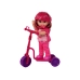 Lucy Doll Set Purple Scooter Skateboard Helmets