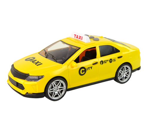 Car Taxi Vehicle 1:14 Lights Sounds Yellow