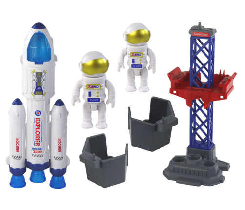 Space Mission Rocket Zero Space Rocket Astronauts