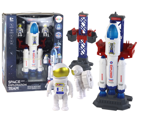 Space Mission Rocket Zero Space Rocket Astronauts