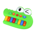 Educational Musical Piano Organ, Green Crocodile, Sounds of Light