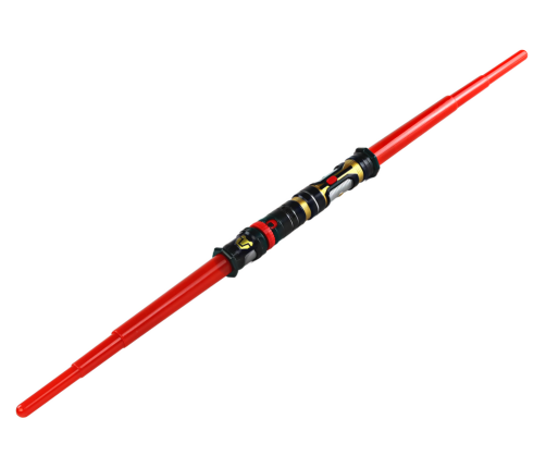 2-in-1 Space Lightsaber Retractable Blades Lights Sounds