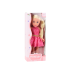 Doll Pink Dress Ponytails Blonde Hair Large Doll 46cm