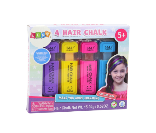 Hair Dyeing Chalk 4pcs Colored Chalk