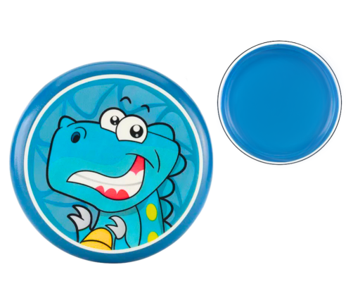 Flying Disc Frisbee with Dinosaur Blue 20 Cm