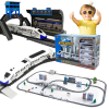 Electric Train Set Train Tracks Drawbridge 366cm