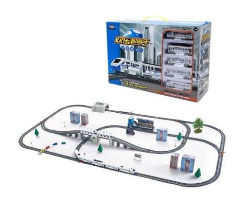 Electric Train Set Train Tracks Drawbridge 366cm