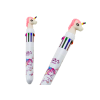 Multicolor Unicorn Automatic Pen 10 White