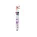 Multicolor Unicorn Automatic Pen 10 White