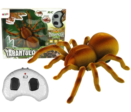 Remote Controlled Tarantula Spider Infrared Brown R/C