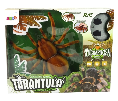 Remote Controlled Tarantula Spider Infrared Brown R/C