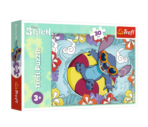 Puzzle 30pcs Lilo and Sitch on Vacation Trefl 18305