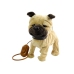 Interactive Dog On a Leash with Dog House Beige