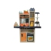 Orange kitchen for children 93.5 cm