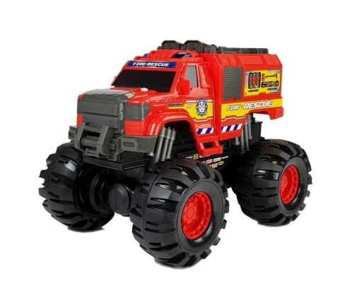 Monster Auto Firetruck Guard Big Wheels 1: 8 40cm x 30cm x 35cm