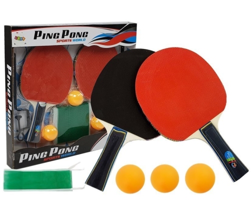 Ping Pong Set Rackets Net