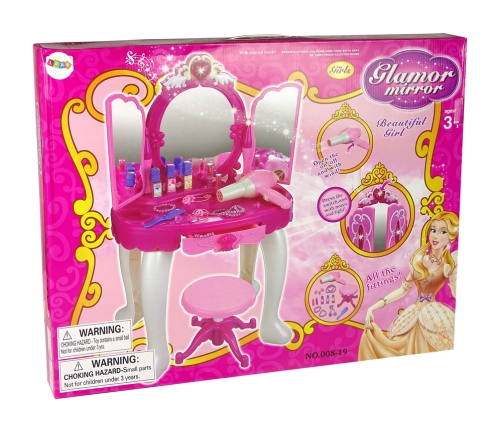 Huge Fairytale Princess Dressing Table Chair Mirror