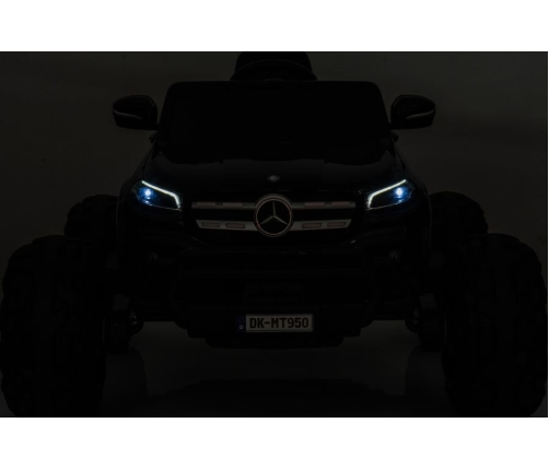 Vienvietīgs elektromobilis Mercedes DK-MT950 4x4 Black Lacquered