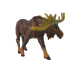 Moose Figurine Forest Animals