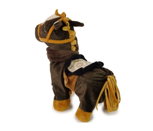 Horse Mascot Interactive Brown Horse Bright Mane Music